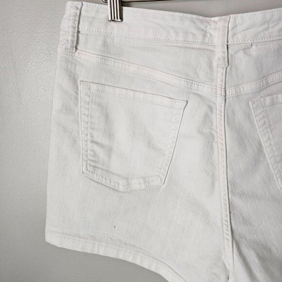 EUC WILD FABLE WHITE HIGHEST RISE SHORTS SIZE 16 / 33 REG - Picture 8 of 13